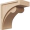Ekena Millwork 12"W x 24"D x 24"H Classic Viola Rough Cedar Woodgrain TimberThane Corbel, Primed Tan CORUR12X24X24VIORCPR - alternate 1